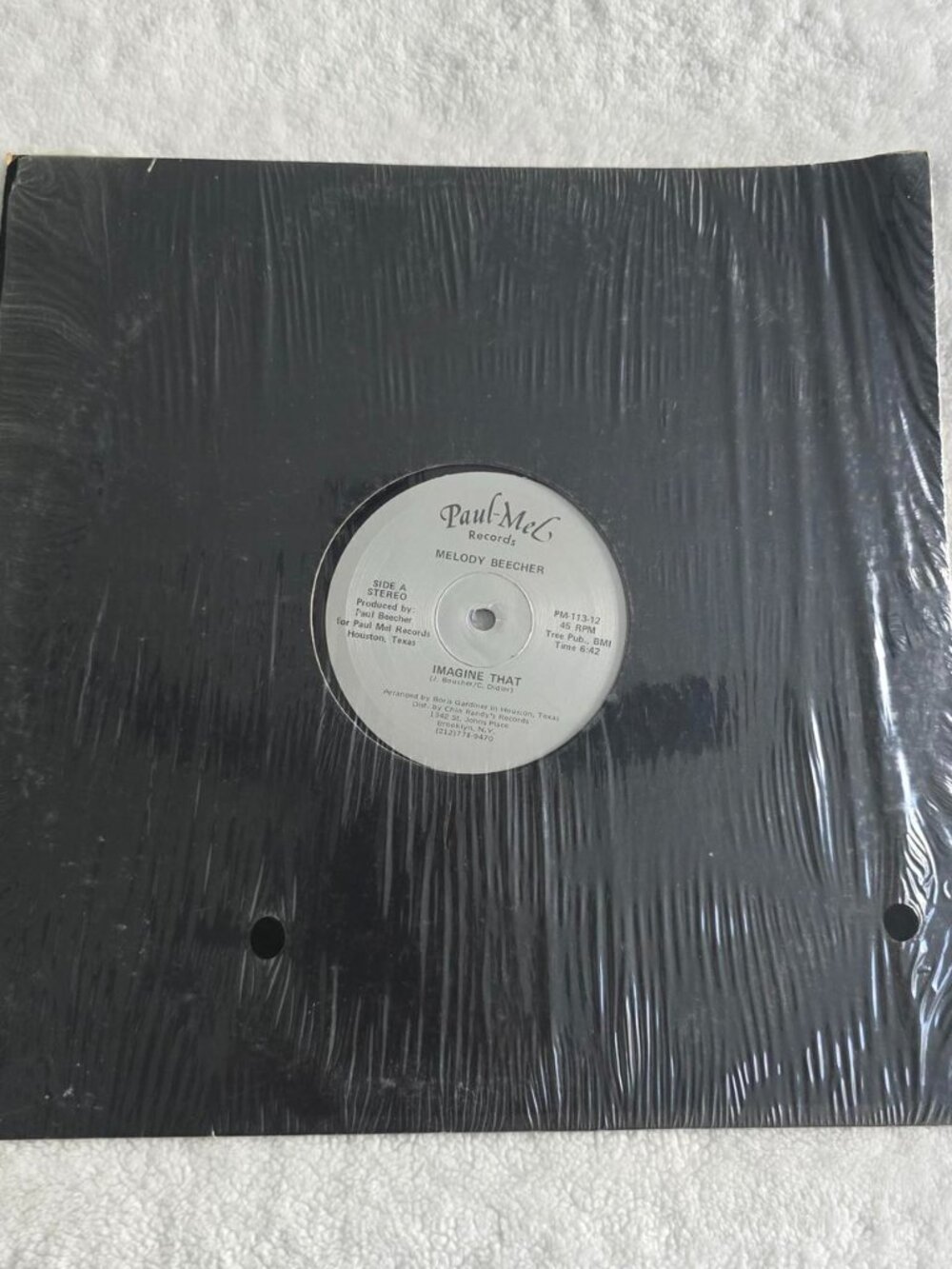 Melody Beecher – Imagine That / Boris Gardiner Happening – Imagine What? Vinyl